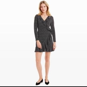 Club Monaco Silk Wrap Dress